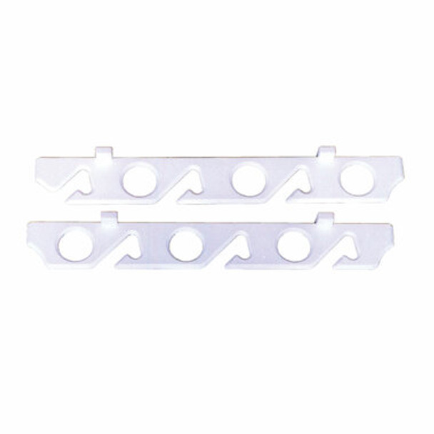 Rod Racks - Polymer Rod Storage Rack White Polymer 6 Rods