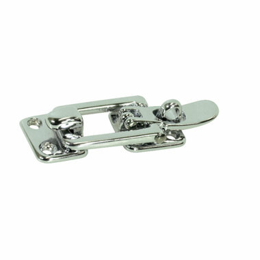 Marine Town Slimline Hatch Fasteners Catch Cam Action C/P Brass Flat 95mm