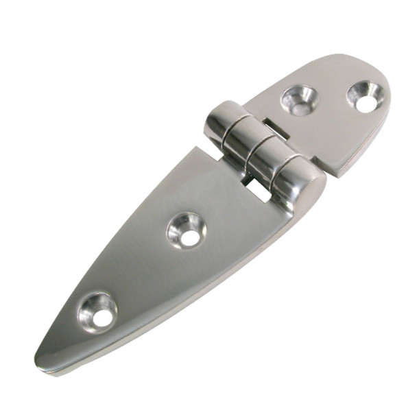 Marine Town Cast S/Steel Hinge S/Steel T/Drop 120x35mm