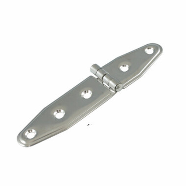 Hinges - Stainless Steel Hinge Strap Pressed Stainless Steel 131X31mm Pr