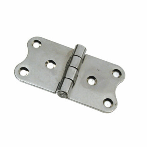 Hinges - Stainless Steel Hinge Pressed Stainless Steel 78X41mm Pr