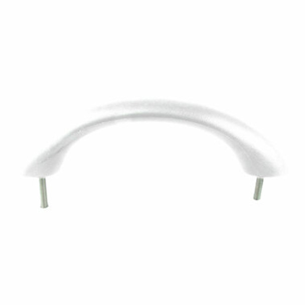 Grab Handles - Stud Mount Handle Grab Stud Mount White Poly 235mm