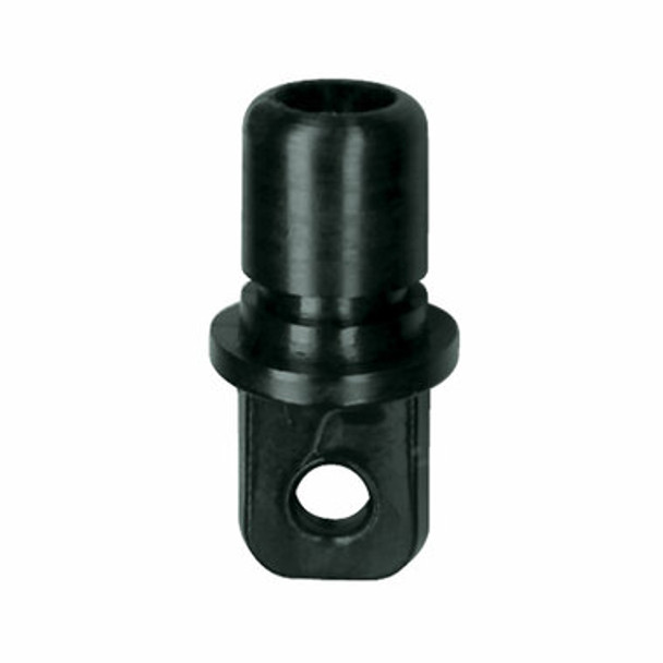 Canopy Bow End Black Nylon T/S 20X1.6mm