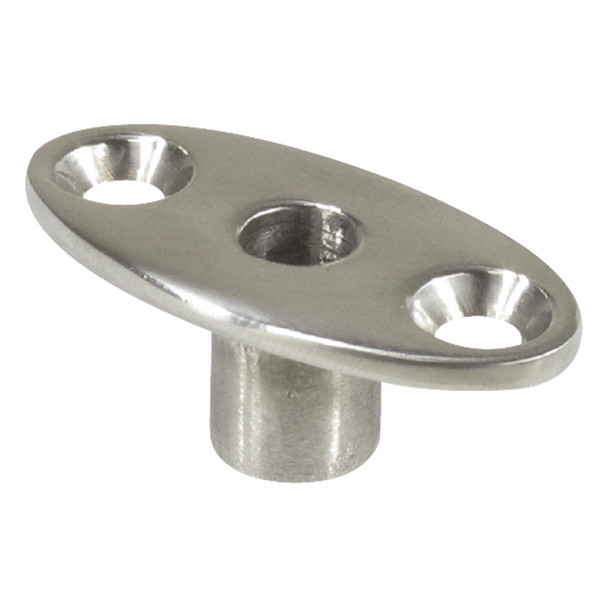 Marine Town Flush Deck Socket Stainless Steel 45x23x13mm
