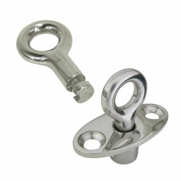 Key Lock Ring - Stainless Steel Ring Flush Mount Key Lock Cast Stainless Steel