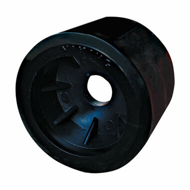 Viking Trailer Roller Wobble Smooth Black 87x107x20mm