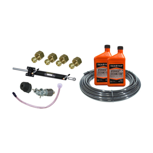 Baystar Side Mount Steering Kit - Semi Rigid Steering Kit Baystar+ Side Mnt/Tilt (Discontinued)