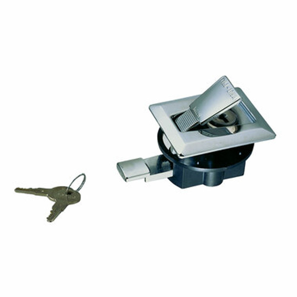 Perko Flush Latch Sets Latch Flush C/W Key Lock C/P Zinc Alloy