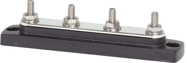 Blue Sea Common 150A BusBar - Four 1/4"-20 Studs