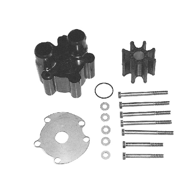 QuickSilver Body/Impeller Kit - MerCruiser Sea Water Pump 1 PC Body Bravo