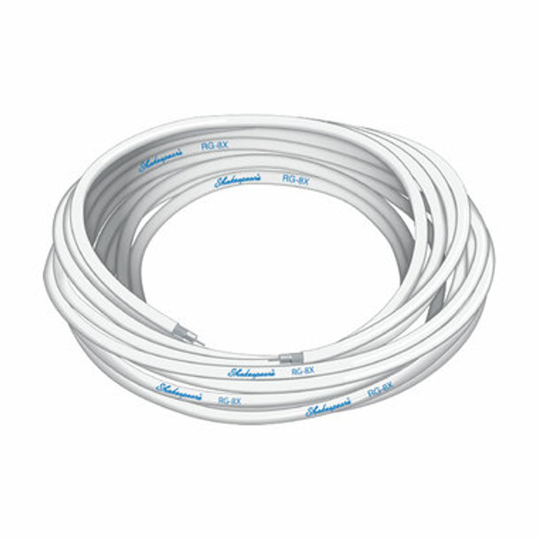 Shakespeare Coaxial Cable - Low-Loss Cable Cablee Extnsion Aerial Stainless Steelpeare Rg8X 15M