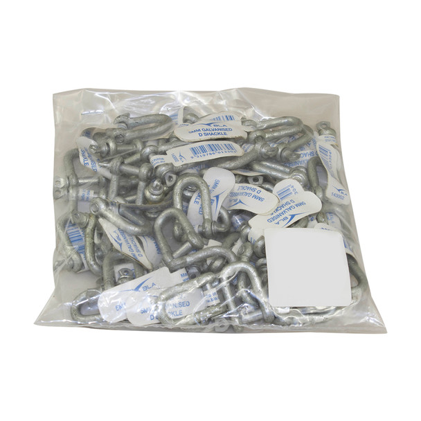 BLA D Shackle - Galvanised Pack of 100