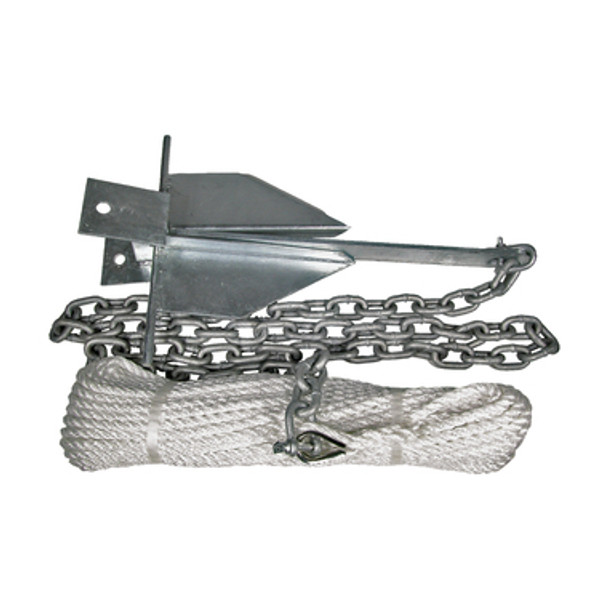 BLA Anchor Kit Sand 13 Lb 50X10 Rope 2X8 Chain