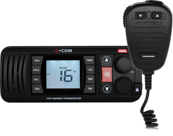 GME GX700B VHF Marine Radio- Black