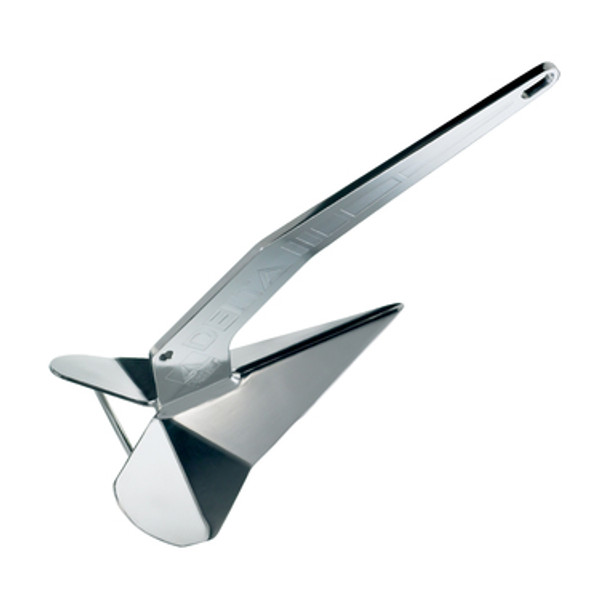 Lewmar Anchor - Delta Manganese Steel Anchor Delta Stainless Steel 44Lb 20Kg