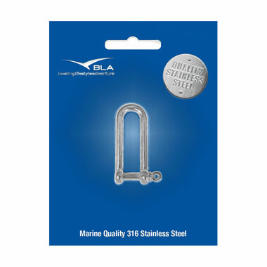 BLA Shackle Dee Long G3N16 Stainless Steel 5mm - P (Discontinued)
