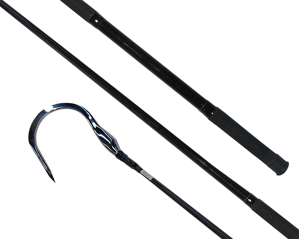 Hookem Cast Fixed Fibreglass Gaff - 5" Head with 180cm handle (Discontinued)