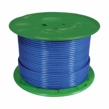 BLA Steering Cable 3mm Galvanised PVC Covered 150m