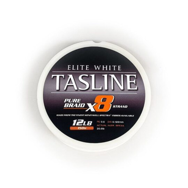 Tasline Elite White Braid 12lb 150m