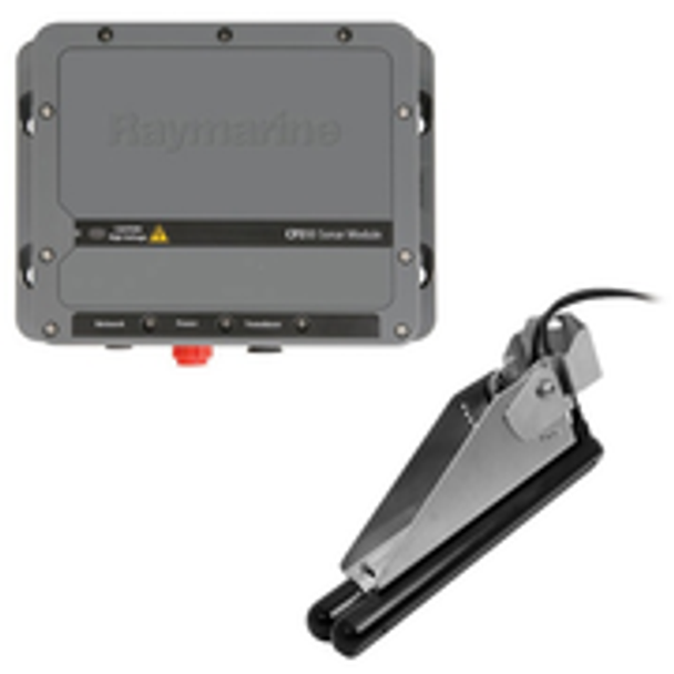 Raymarine CP200 SideVision Fishfinder and Transom Mount CPT-200 SideVision & Tem