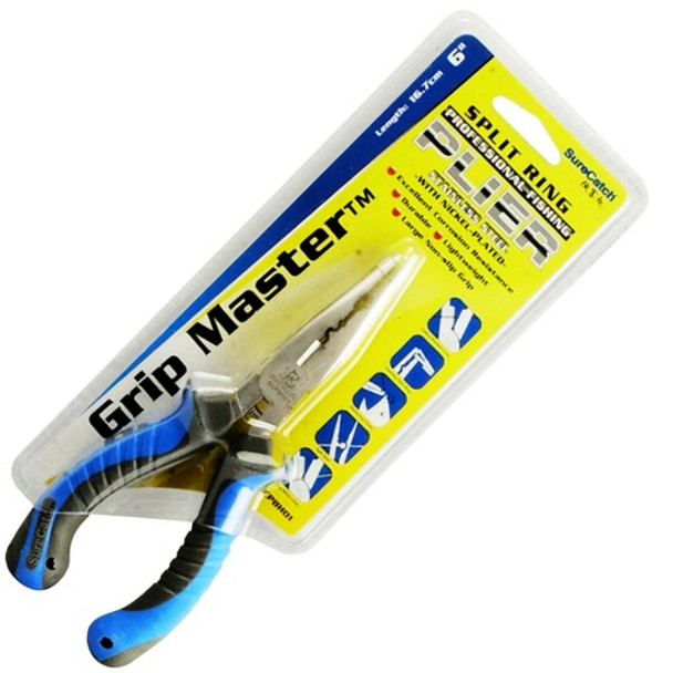 Sure Catch Grip Master 6" Multi purpose Split Ring Plier