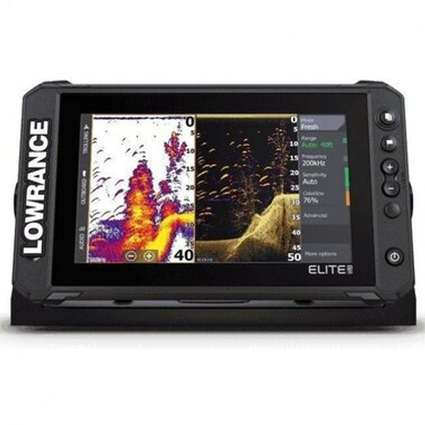 Lowrance ELITE FS 9 with CMAP AUS inbuilt maps - no transducer