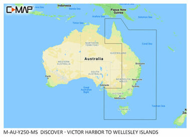 CMAP DISCOVER - VICTOR HARBOR-WELLESLEY ISL (Y250)