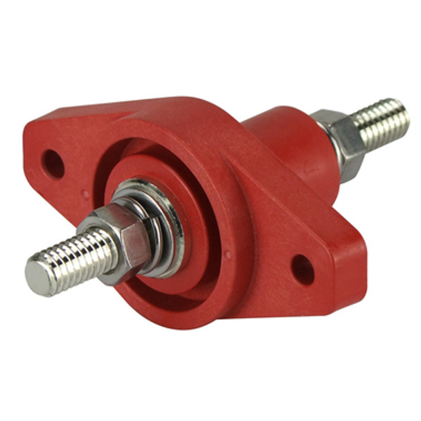 Feed Through Connector 5/16" Red