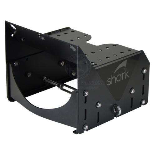 Pedestal Shark - Tack Plinth Alloy Adj 175mm - 275mm Inc 500mm Track