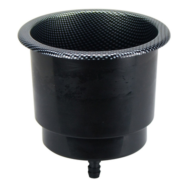 Relaxn Drink Holder Plastic 100mm Carbon