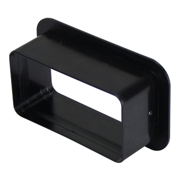Scupper/Vent Trim Only Small Black