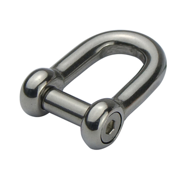 Shackle with Hex Socket Pin 316G Stainless Steel 6mm