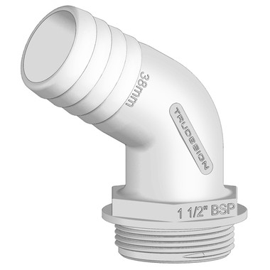 TruDesign Tank Fitting 120 Degree 38mm 1-1/2" BSP