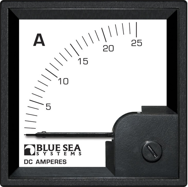 Blue Sea DC DIN Ammeter with Internal Shunt