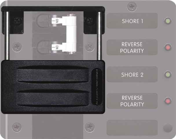 Blue Sea C-Series Circuit Breaker Lockout Slide - 2 Position 2 Pole