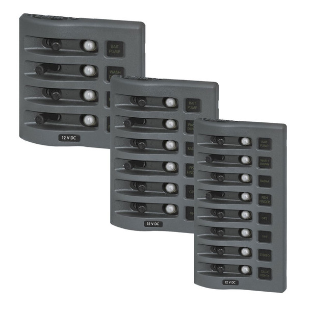 Blue Sea Systems WeatherDeck Switch Panel