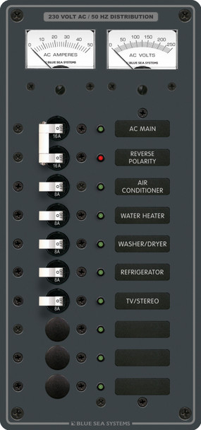 Blue Sea Circuit Breaker Panel AC Main