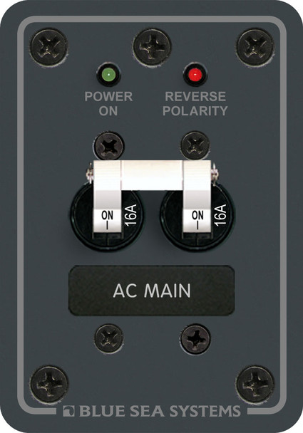 Blue Sea Circuit Breaker Panel AC 230V - Main Only