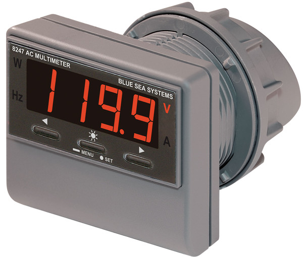 Blue Sea AC Multimeter with Alarm