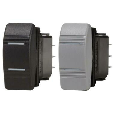 Blue Sea Contura III Water-Resistant Switch - DPDT, On-Off-On