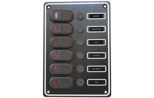 Switch Panels - Weatherproof - 6 Switches
