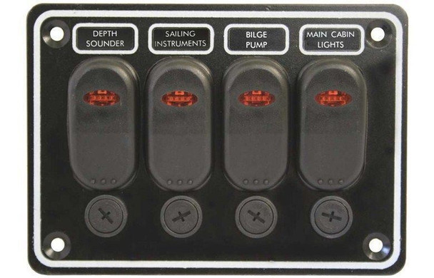Switch Panels - Weatherproof - 4 Switches
