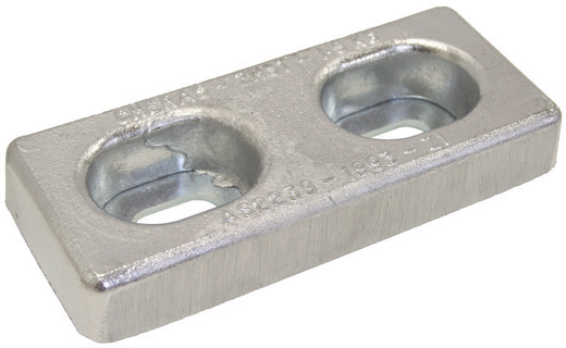 Zinc Anode Range - "Cheras" - Slotted Anodes