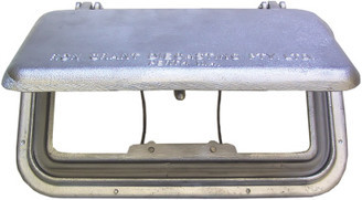 Scupper Drains - Plain Aluminium Alloy