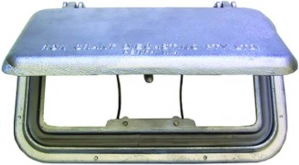 Ventilator / Scupper - Plain Aluminium Alloy