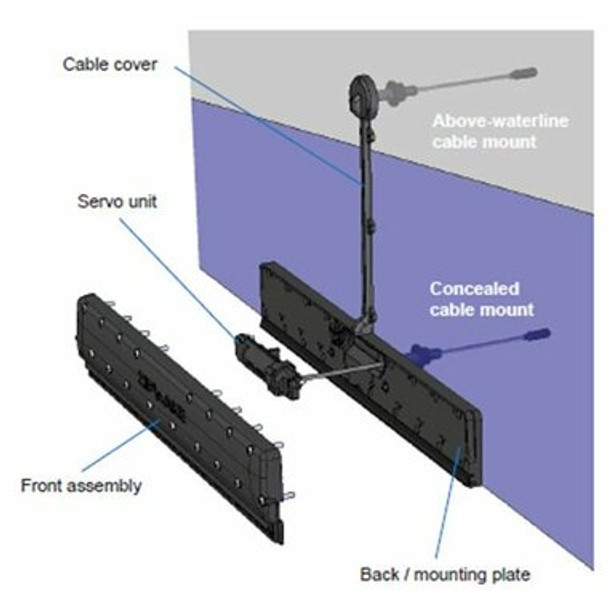 ZipWake Seal Strip 600 S Set, 2 pcs