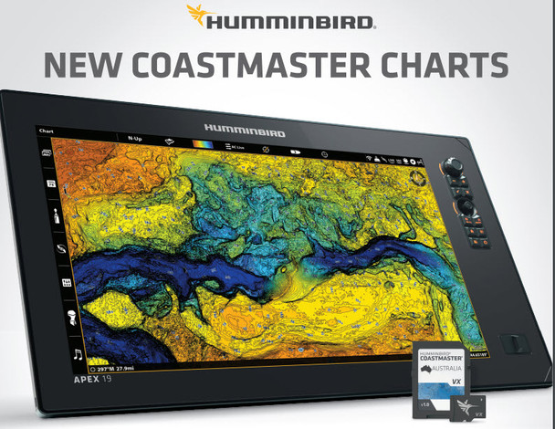 HUMMINBIRD COASTMASTER AUS CHART STANDARD AUSTRALIA