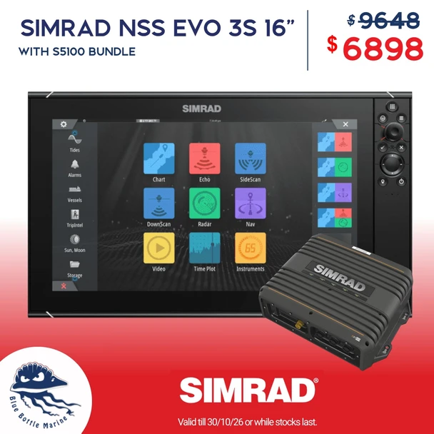 SIMRAD NSS 16 Evo 3S + S5100 Sounder Module