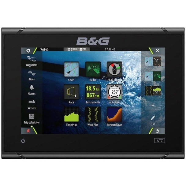 B&G - Vulcan 7R, 7 inch Multi-touch Forwardscan Chartplotter MFD