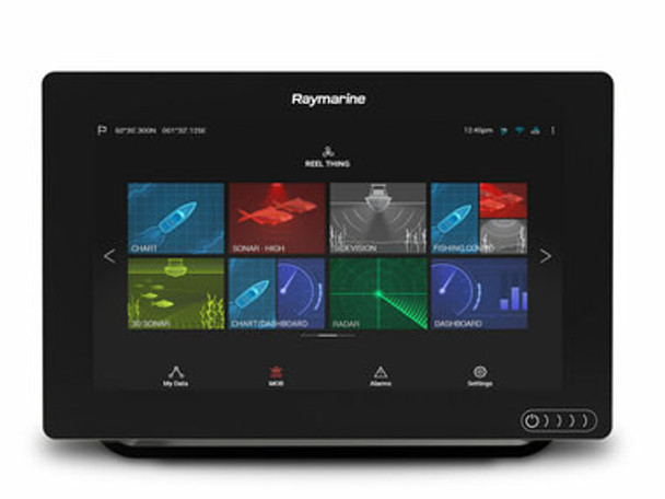 Raymarine AXIOM+ 12" Multi-function Display with Integrated RealVision 3D + LightHouse ANZ Map